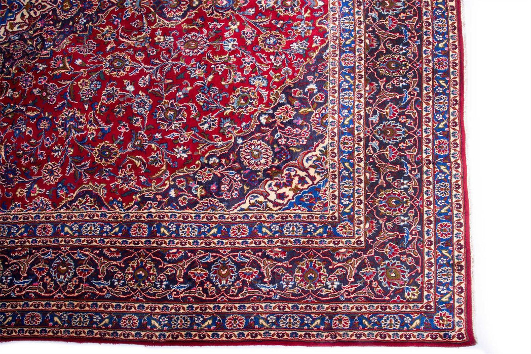 Traditional Vintage Handmade Rug 393X287 CM The Rugs Outlet 