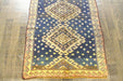 Traditional Vintage Handmade Rug 92x146cm The Rugs Outlet 