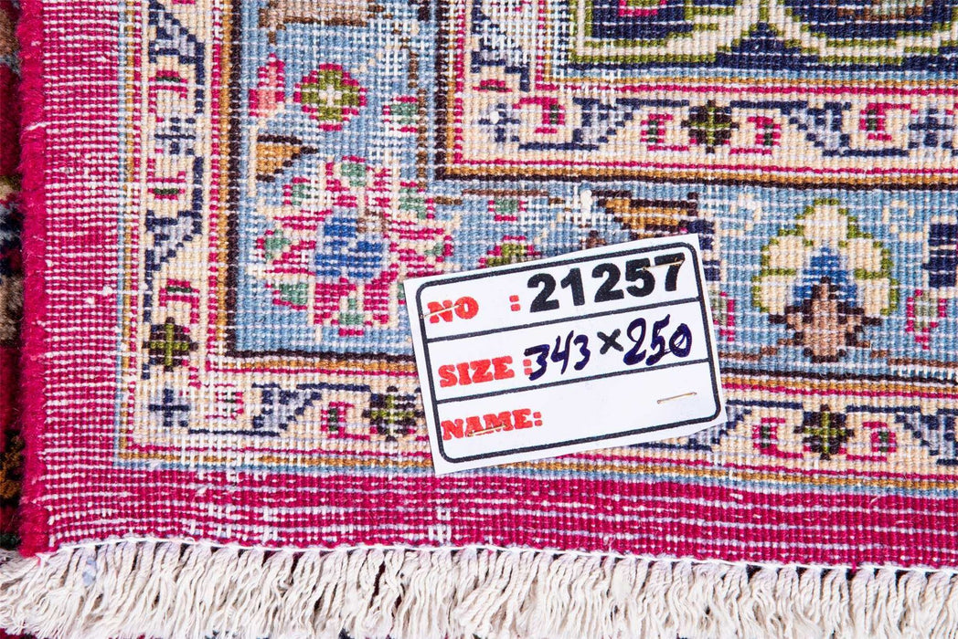 Traditional Vintage Handmade Rug 343X250 CM The Rugs Outlet 