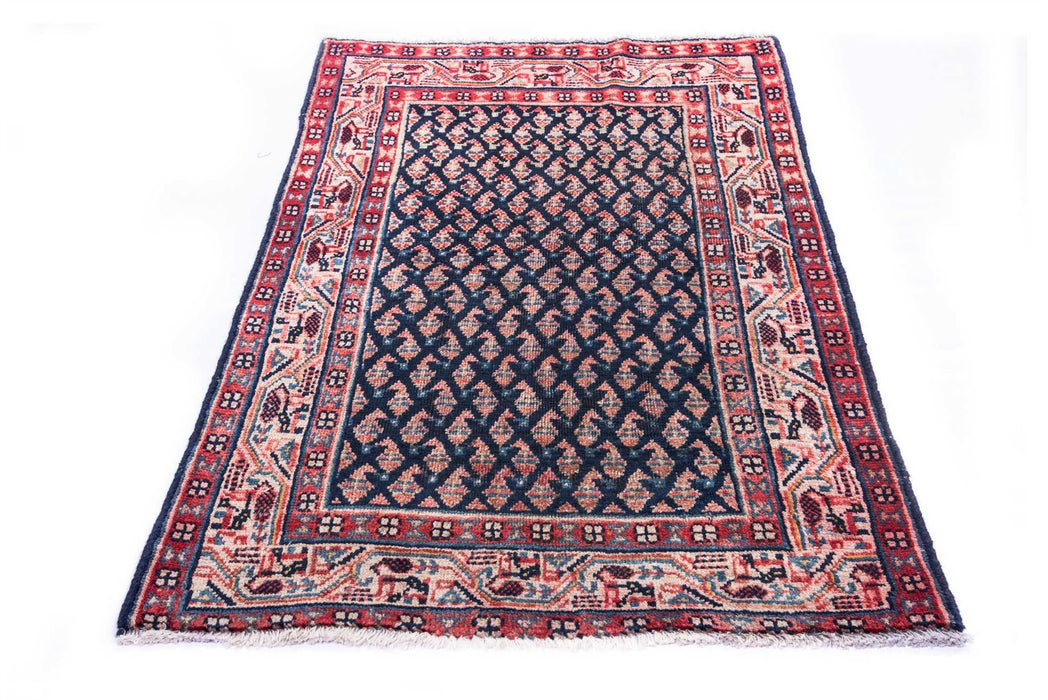 Traditional Vintage Handmade Rug 150X86 CM The Rugs Outlet 