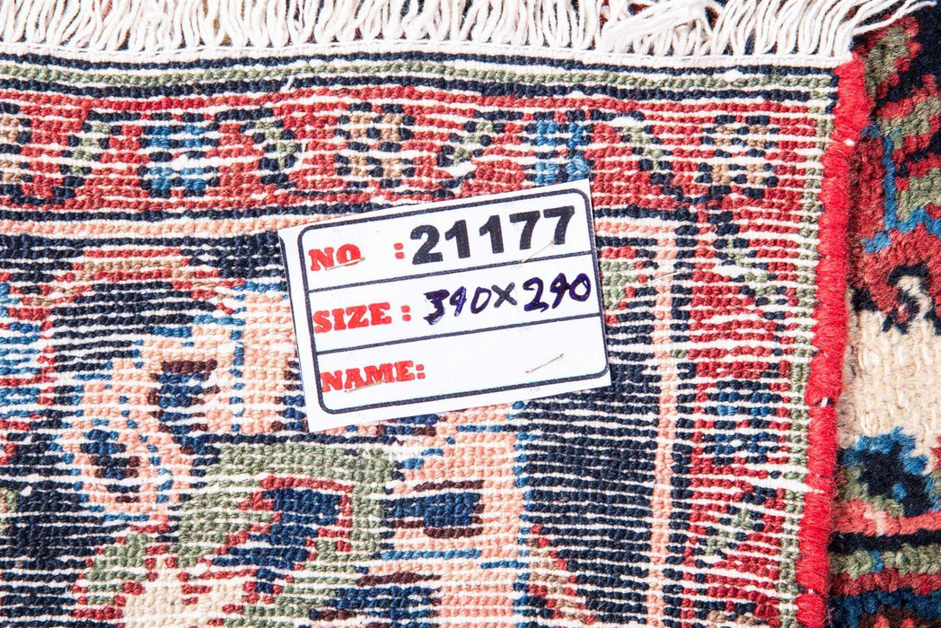 Traditional Vintage Handmade Rug 390X290 CM The Rugs Outlet 