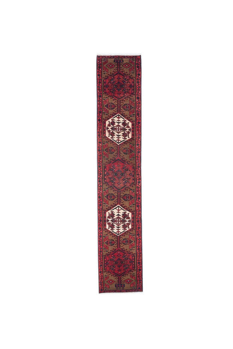 Traditional Vintage Handmade Rug 315X60 CM The Rugs Outlet 