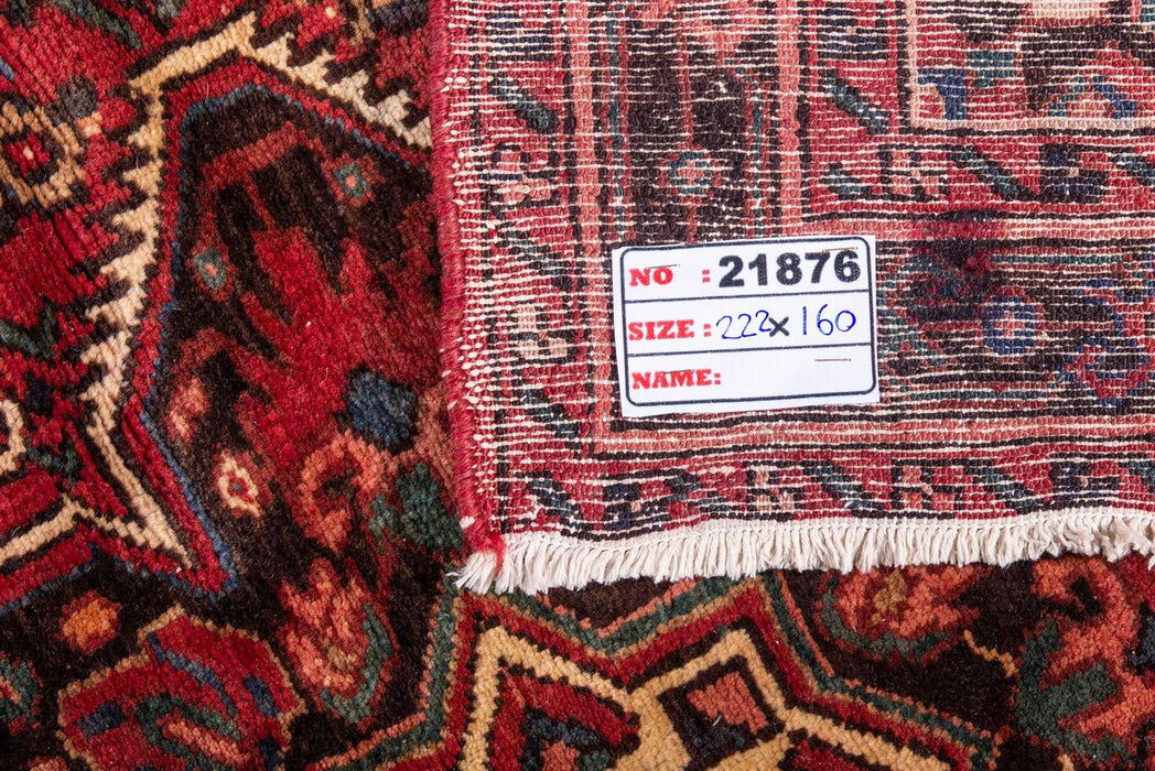 Traditional Vintage Handmade Rug 222X160 CM The Rugs Outlet 