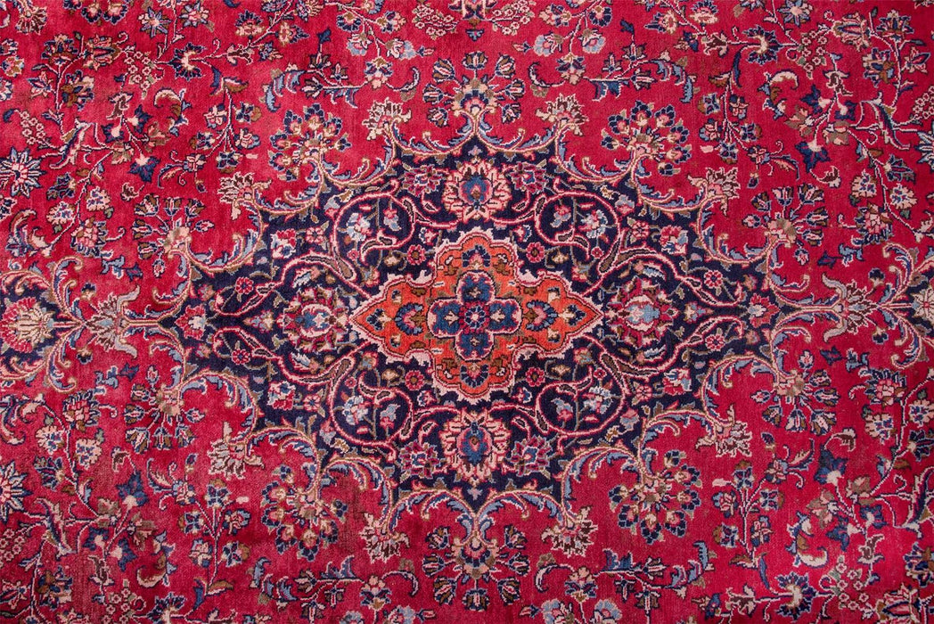 Traditional Vintage Handmade Rug 388X291 CM The Rugs Outlet 