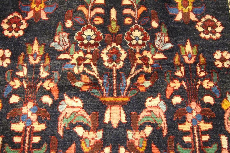 Traditional Vintage Handmade Rug 112x235cm The Rugs Outlet 