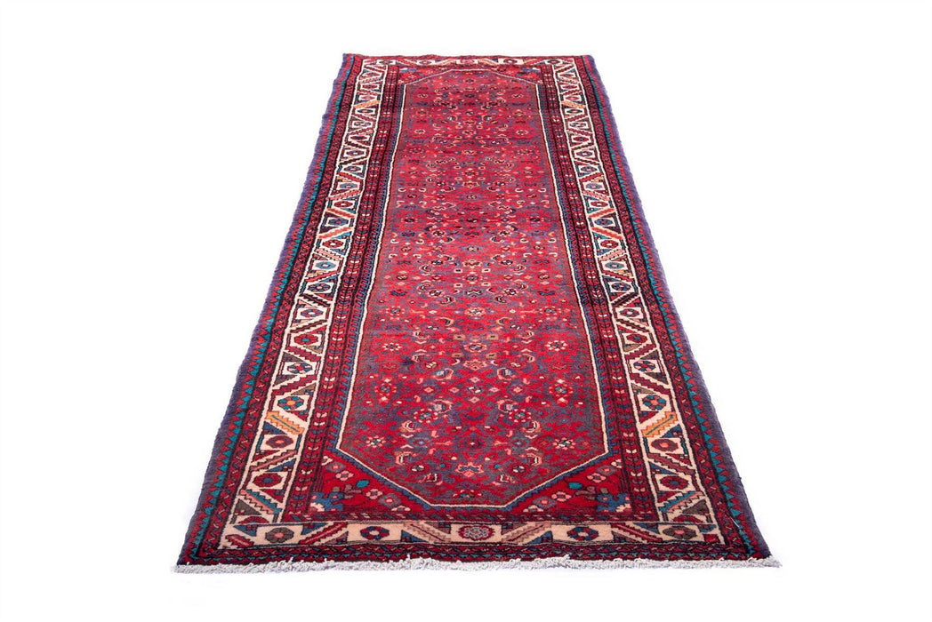 Traditional Vintage Handmade Rug 315X104 CM The Rugs Outlet 