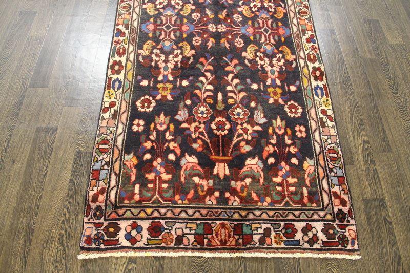 Traditional Vintage Handmade Rug 112x235cm The Rugs Outlet 