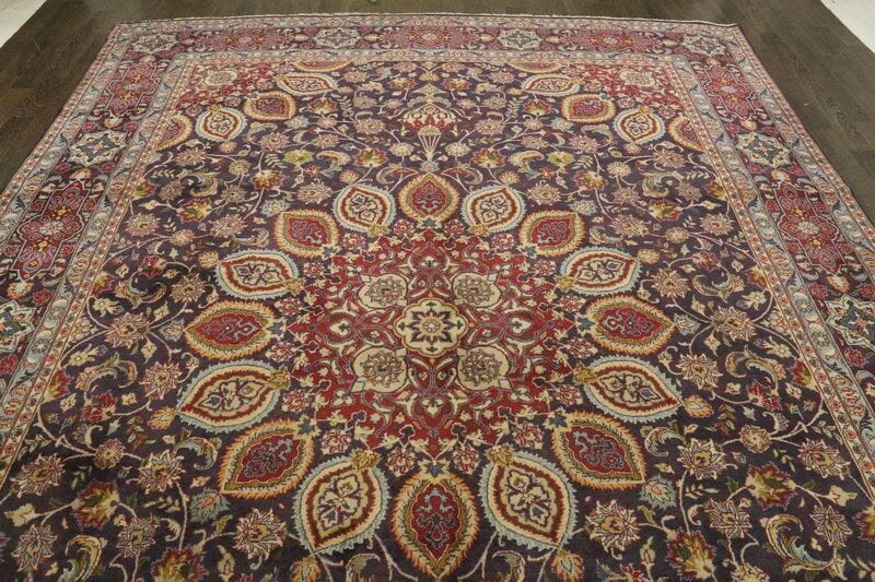 Traditional Vintage Handmade Rug 404X304 CM The Rugs Outlet 