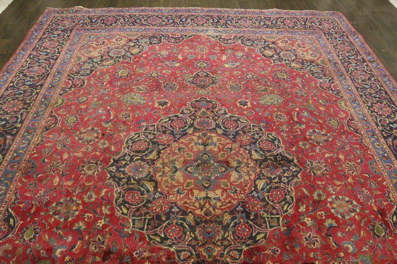 Traditional Vintage Handmade Rug 297x376cm The Rugs Outlet 