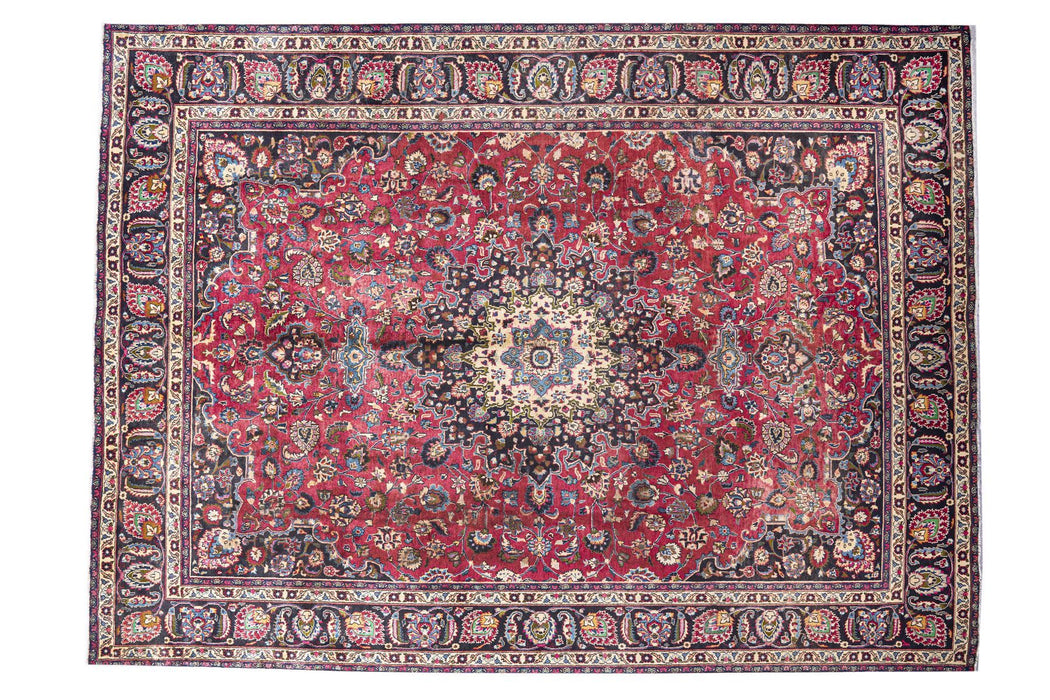 Traditional Vintage Handmade Rug 281 X 385 cm The Rugs Outlet 