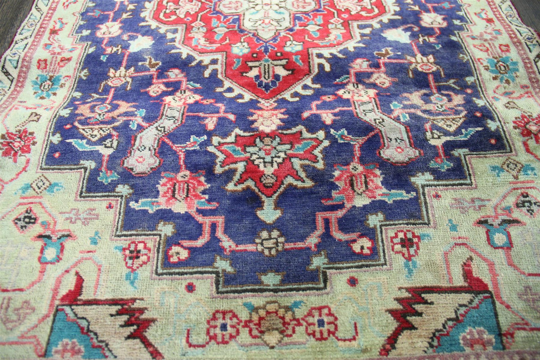 Traditional Vintage Handmade Rug 80x120cm The Rugs Outlet 