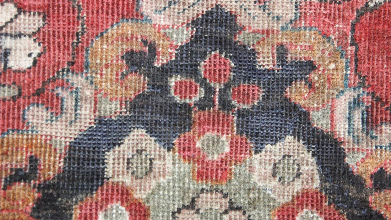 Traditional Vintage Handmade Rug 87x180cm The Rugs Outlet 