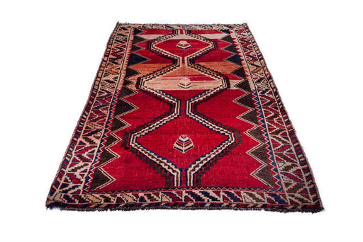 Traditional Vintage Handmade Rug 258X123 CM The Rugs Outlet 