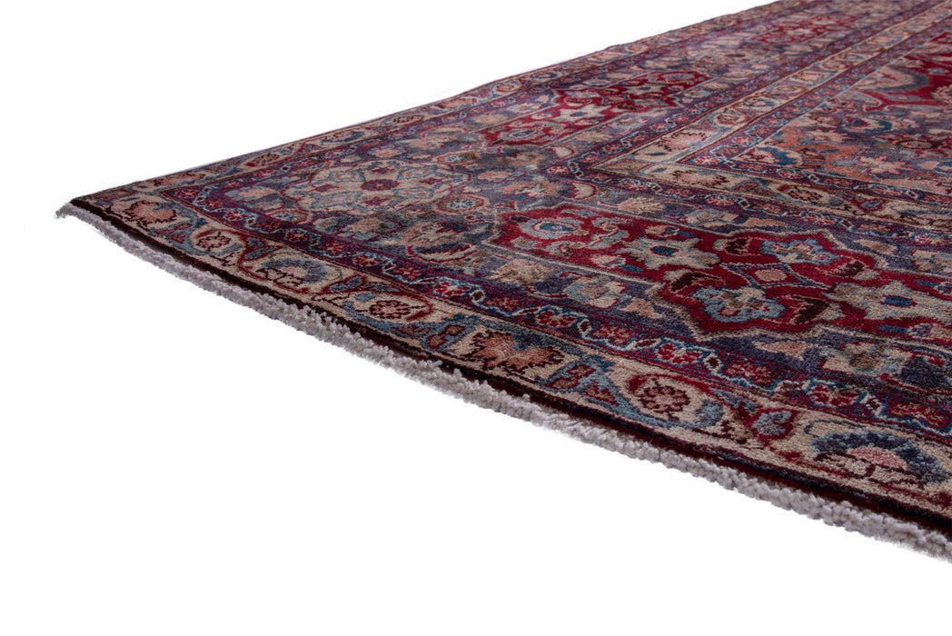 Traditional Vintage Handmade Rug 382X291 CM The Rugs Outlet 