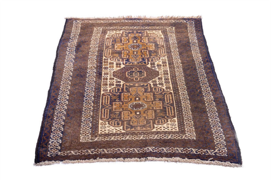 Traditional Vintage Handmade Rug 134X83 CM The Rugs Outlet 