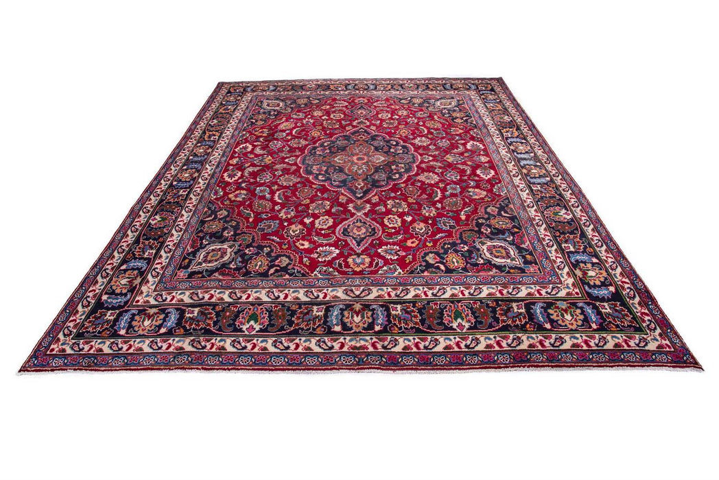 Traditional Vintage Handmade Rug 377X296 CM The Rugs Outlet 