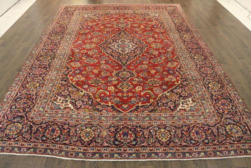 Traditional Vintage Handmade Rug 247x340cm The Rugs Outlet 