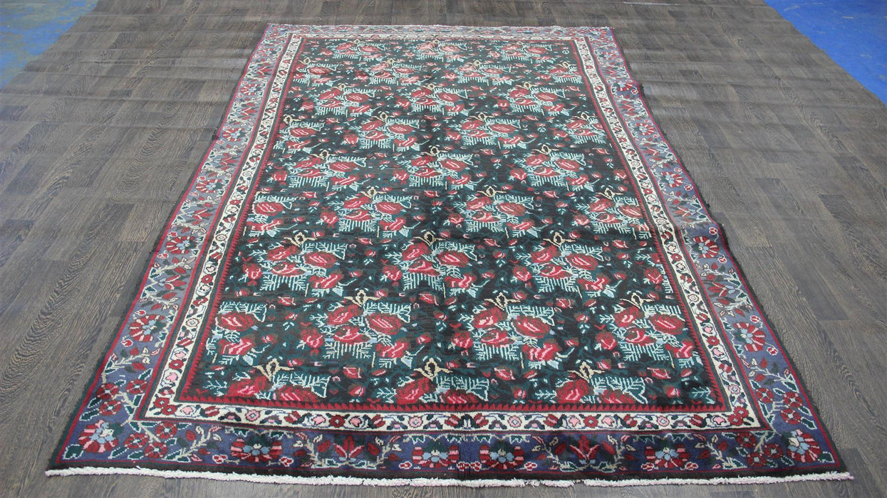 Traditional Vintage Handmade Rug 181x280cm The Rugs Outlet 