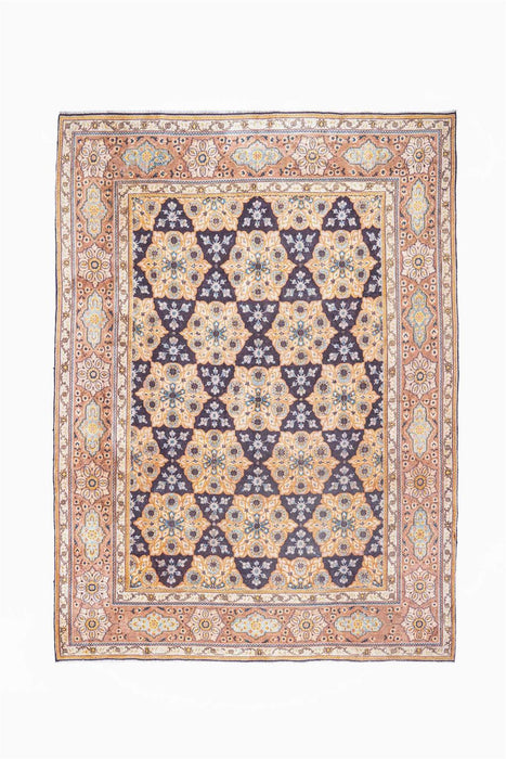 Traditional Vintage Handmade Rug 348X257 CM The Rugs Outlet 