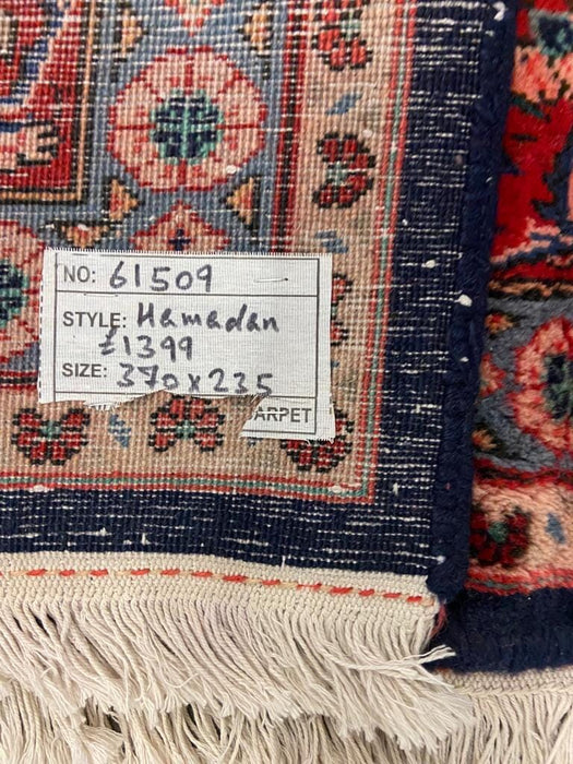 Traditional Vintage Handmade Rug 370X235 CM 12.1X7.7 FT The Rugs Outlet 