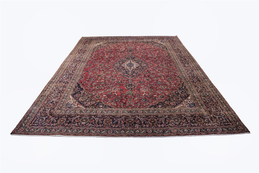 Traditional Vintage Handmade Rug 293 X 373 cm The Rugs Outlet 