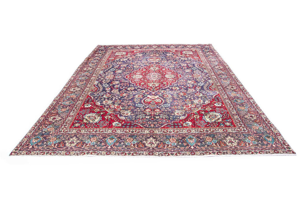 Traditional Vintage Handmade Rug 340X247 CM The Rugs Outlet 