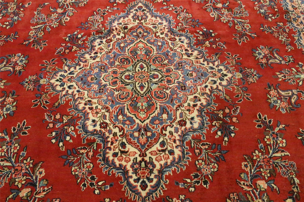 Traditional Vintage Handmade Rug 247x340cm The Rugs Outlet 