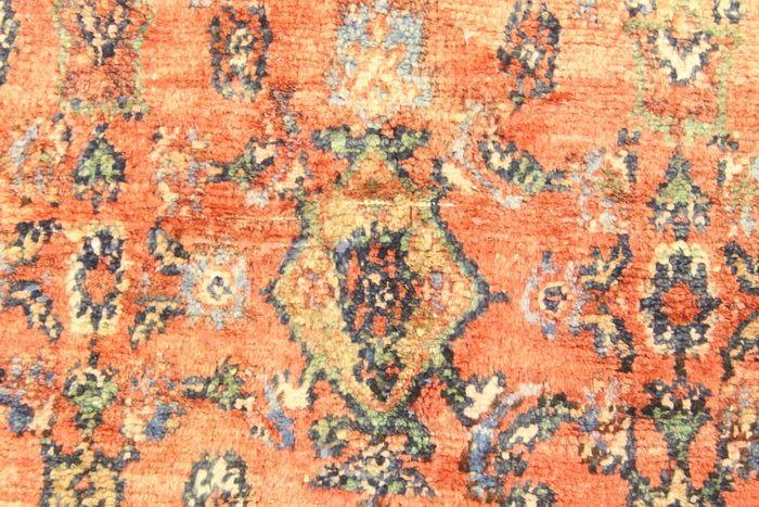 Traditional Vintage Handmade Rug 106x250cm The Rugs Outlet 