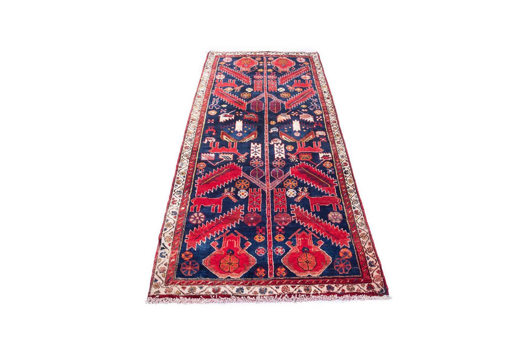 Traditional Vintage Handmade Rug 270X108 CM The Rugs Outlet 