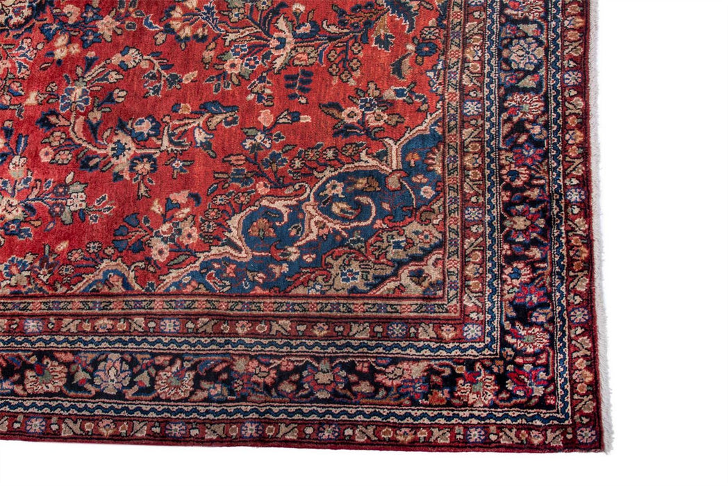 Traditional Vintage Handmade Rug 390X307 CM The Rugs Outlet 