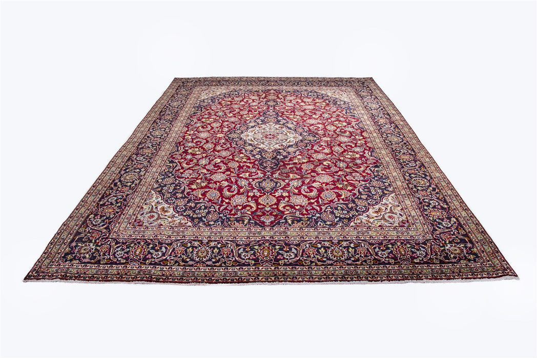 Traditional Vintage Handmade Rug 295 X 387 cm The Rugs Outlet 