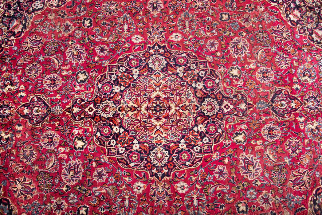 Traditional Vintage Handmade Rug 380X286 CM The Rugs Outlet 