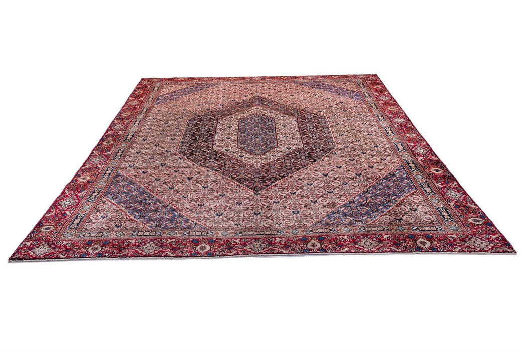 Traditional Vintage Handmade Rug 316X234 CM The Rugs Outlet 