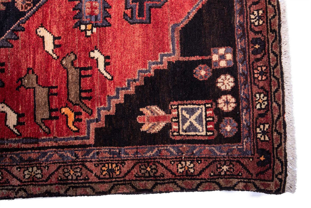 Traditional Vintage Handmade Rug 220X108 CM The Rugs Outlet 