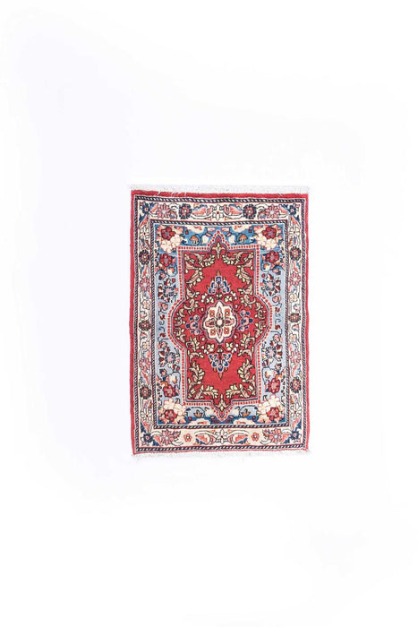 Traditional Vintage Handmade Rug 95X65 CM The Rugs Outlet 