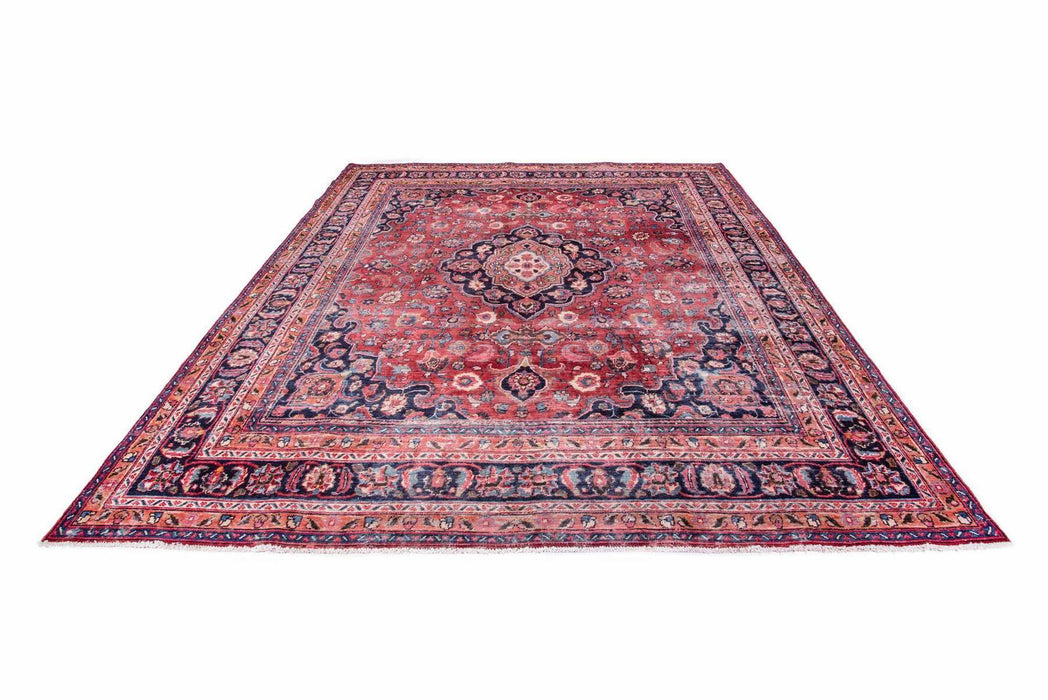 Traditional Vintage Handmade Rug 390X302 CM The Rugs Outlet 