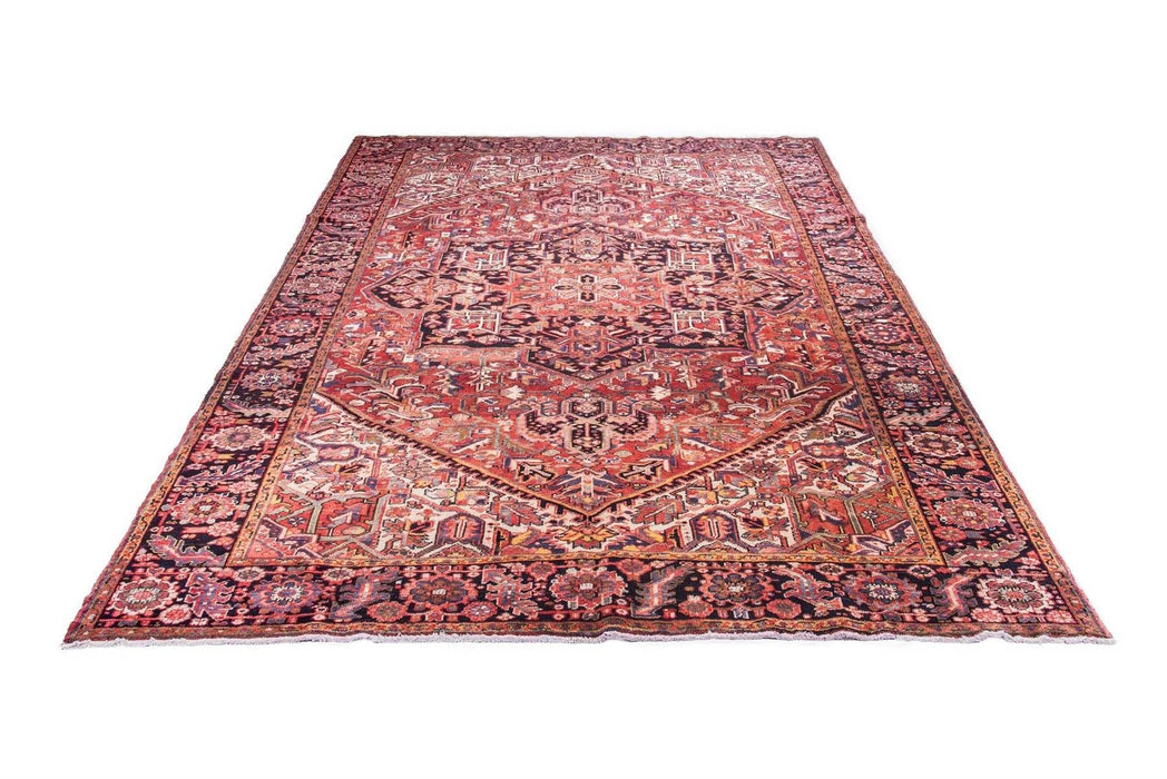 Traditional Vintage Handmade Rug 404X298 CM The Rugs Outlet 