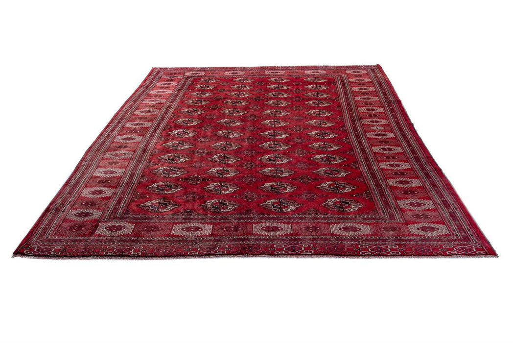 Traditional Vintage Handmade Rug 303X215 CM The Rugs Outlet 