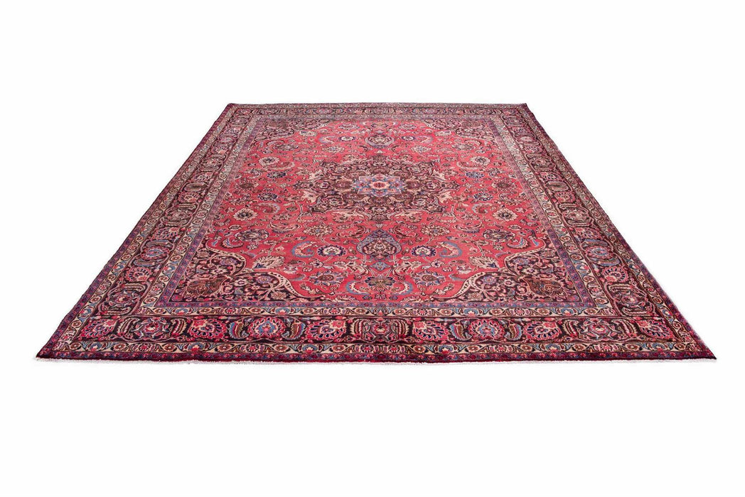 Traditional Vintage Handmade Rug 370X310 CM The Rugs Outlet 