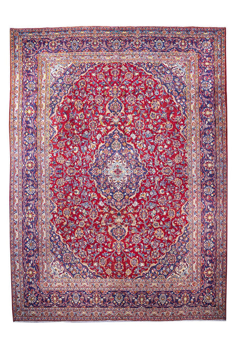 Traditional Vintage Handmade Rug 284 X 387 cm The Rugs Outlet 