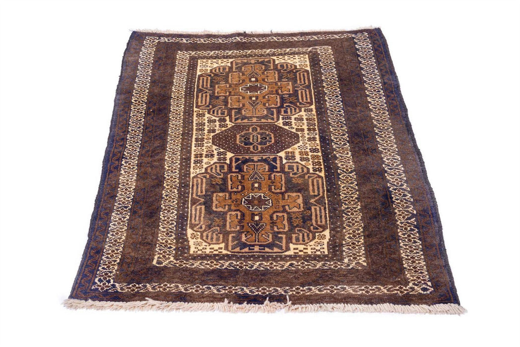 Traditional Vintage Handmade Rug 134X83 CM The Rugs Outlet 