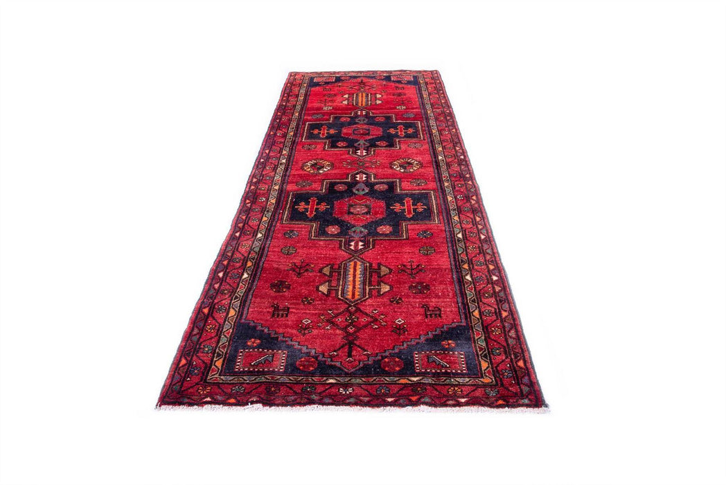 Traditional Vintage Handmade Rug 295X115 CM The Rugs Outlet 