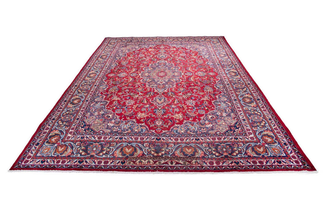 Traditional Vintage Handmade Rug 383X288 CM The Rugs Outlet 