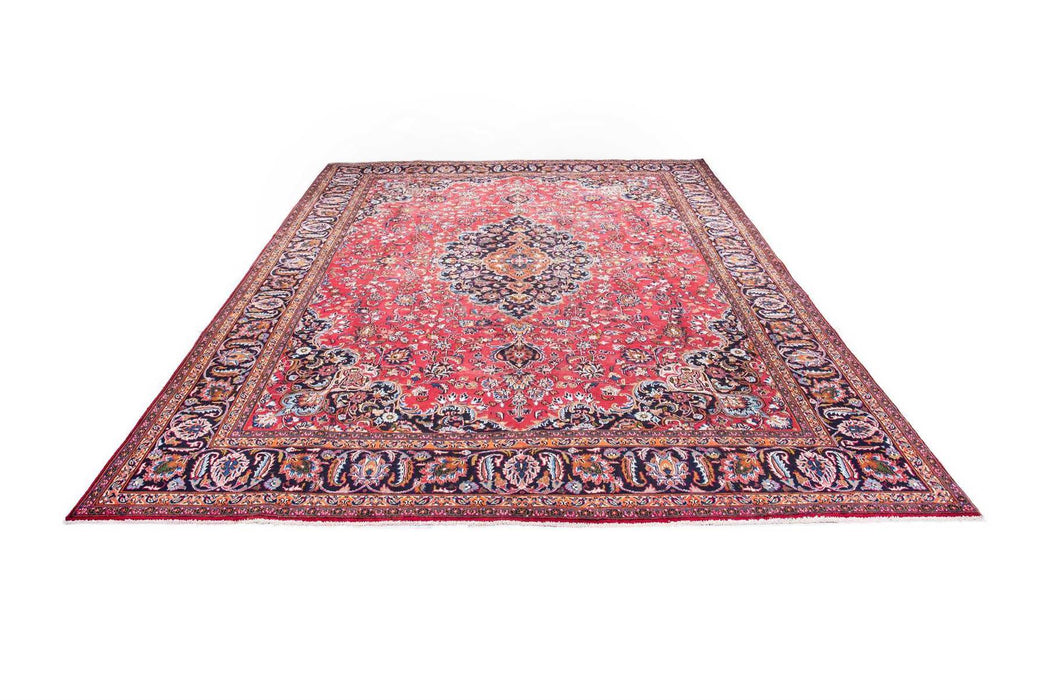 Traditional Vintage Handmade Rug 382X290 CM The Rugs Outlet 