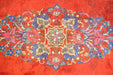 Traditional Vintage Handmade Rug 140x298cm The Rugs Outlet 