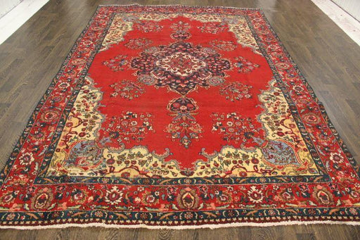 Traditional Vintage Handmade Rug 335x230cm The Rugs Outlet 