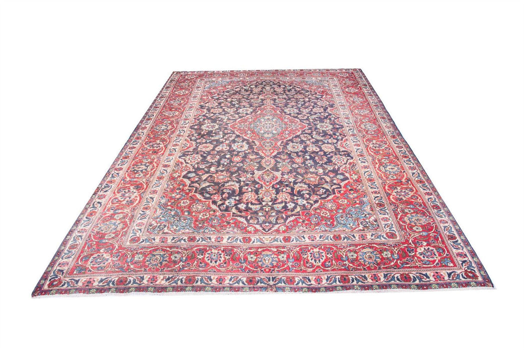 Traditional Vintage Handmade Rug 346X242 CM The Rugs Outlet 