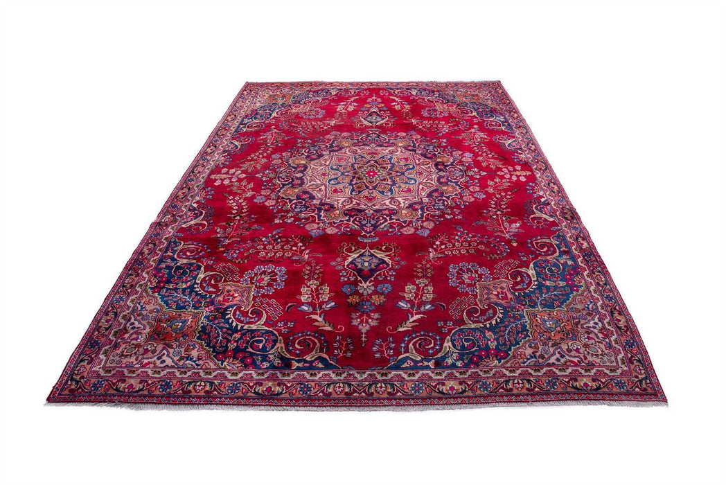 Traditional Vintage Handmade Rug 318X230 CM The Rugs Outlet 