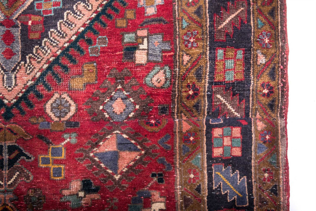 Traditional Vintage Handmade Rug 362X115 CM The Rugs Outlet 