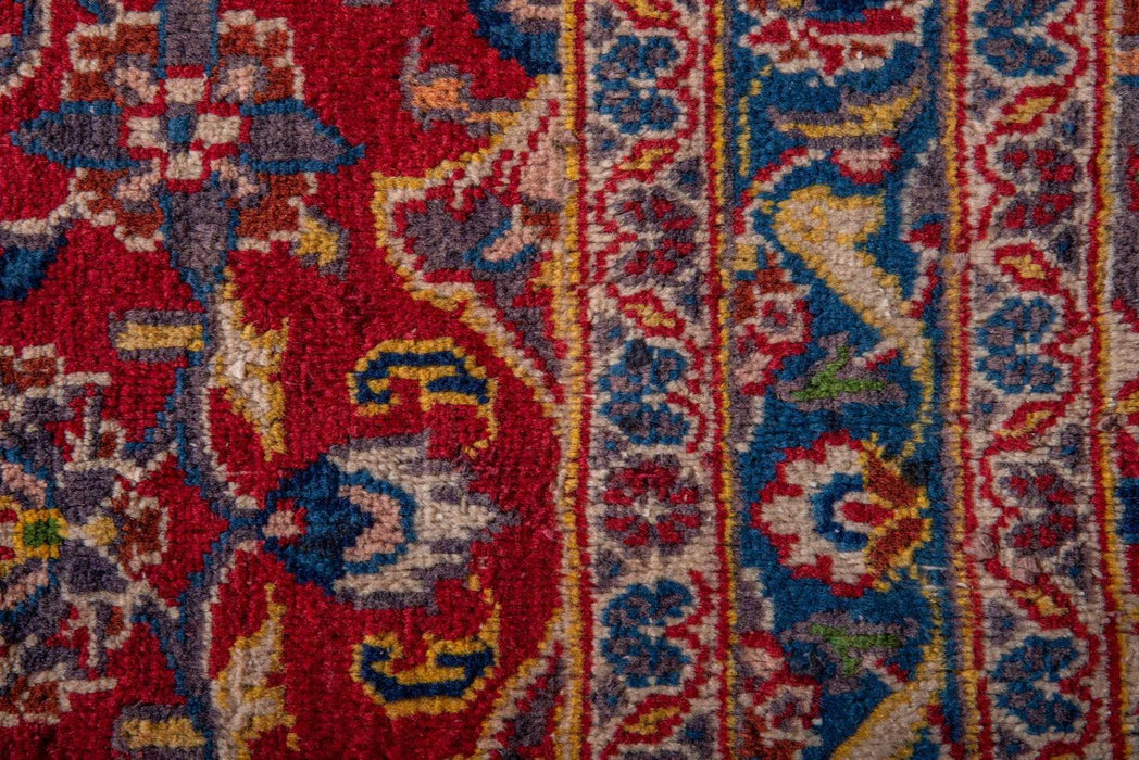 Traditional Vintage Handmade Rug 398X288 CM The Rugs Outlet 